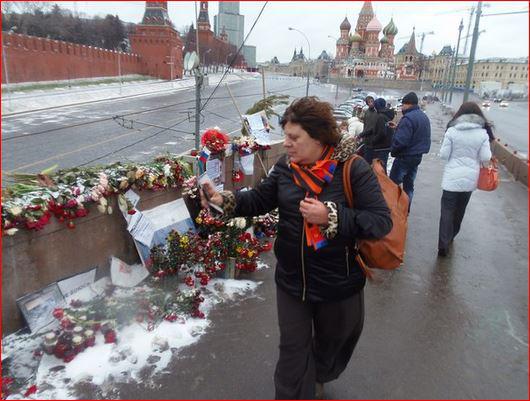 место убийства Немцова