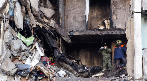 Взрыв дома в Волгограде